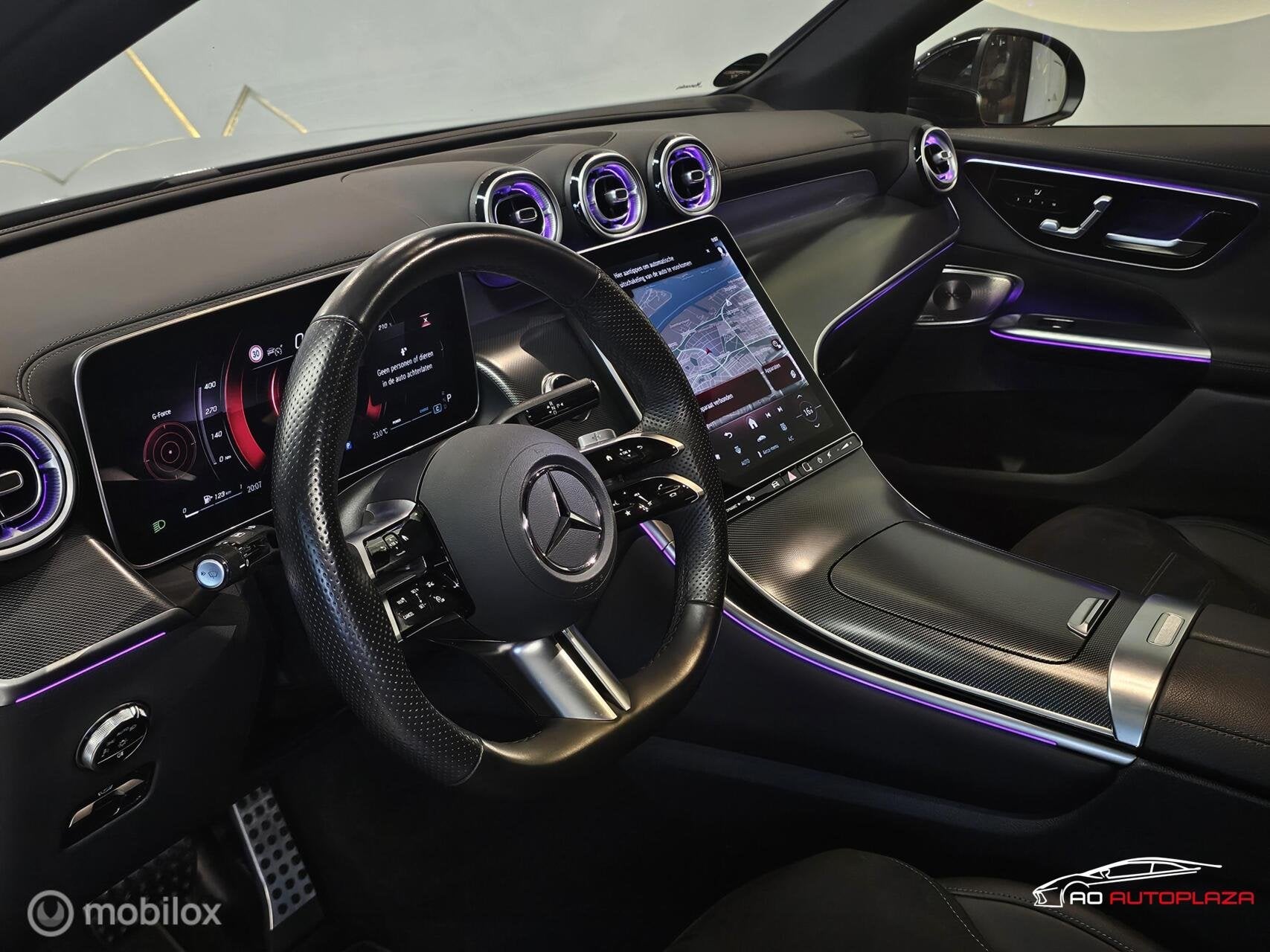 Mercedes GLC-klasse Coupé 300 4MATIC AMG Line Panorama/Burm, Auto's, Automaat, Zwart, 258 pk, Bedrijf