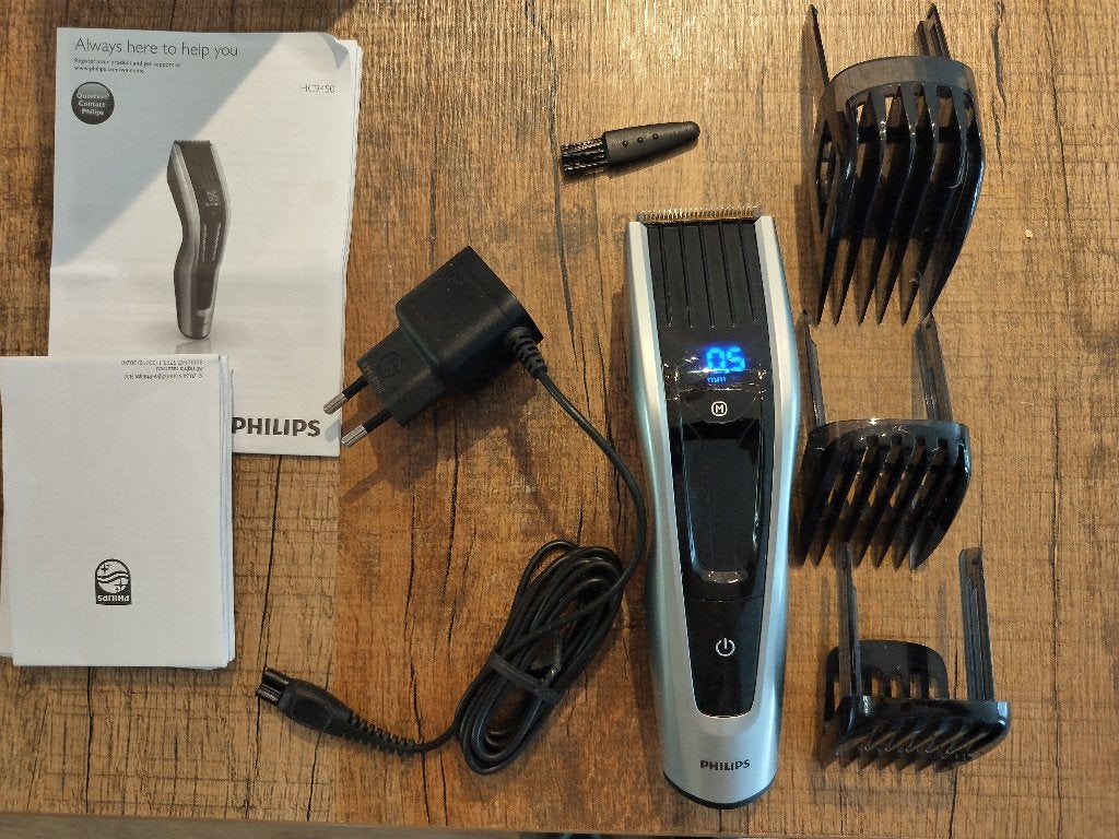 Philips Series 9000 HC9450 1 keer gebruikt als nieuw, Ophalen of Verzenden, Zo goed als nieuw, Tondeuse