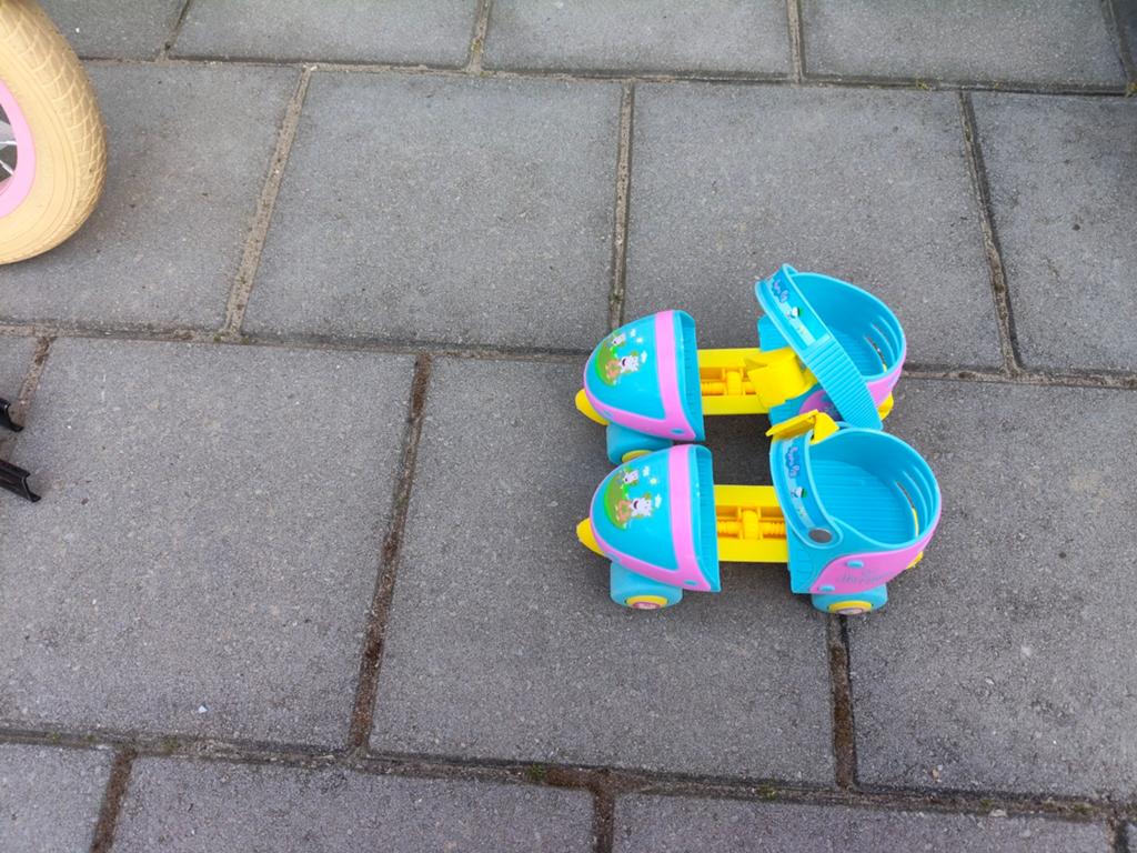 Leuke rolschaatsen voor meisjes, verstelbaar, Ophalen of Verzenden, Verstelbaar, Gebruikt, Kinderen