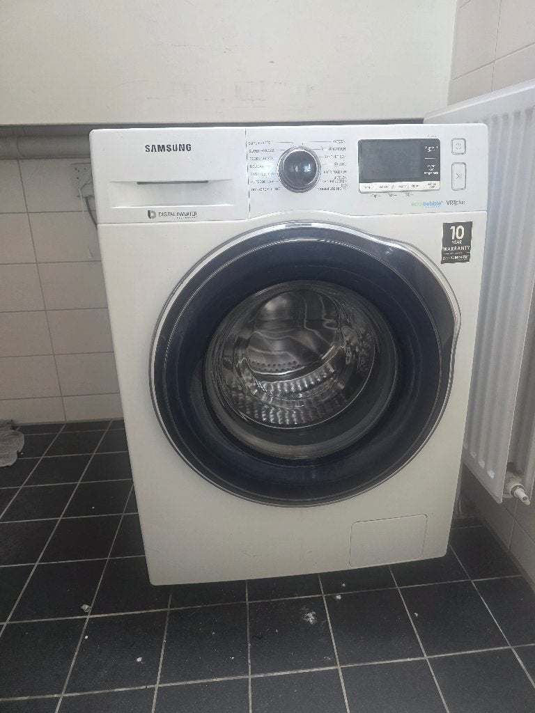 Samsung EcoBubble Wasmachine - 8kg, 1400 toeren, Ophalen, 1200 tot 1600 toeren, 8 tot 10 kg, Zo goed als nieuw