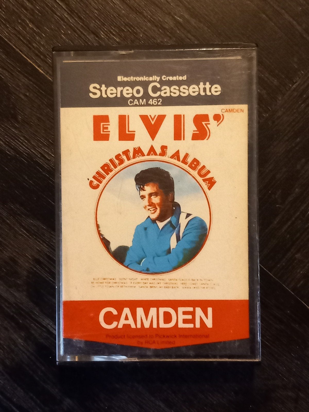 Elvis Christmas Album Stereo Cassette CAM 462, Cd's en Dvd's, Cassettebandjes, Gebruikt, Onbekend, 1 bandje, Ophalen of Verzenden