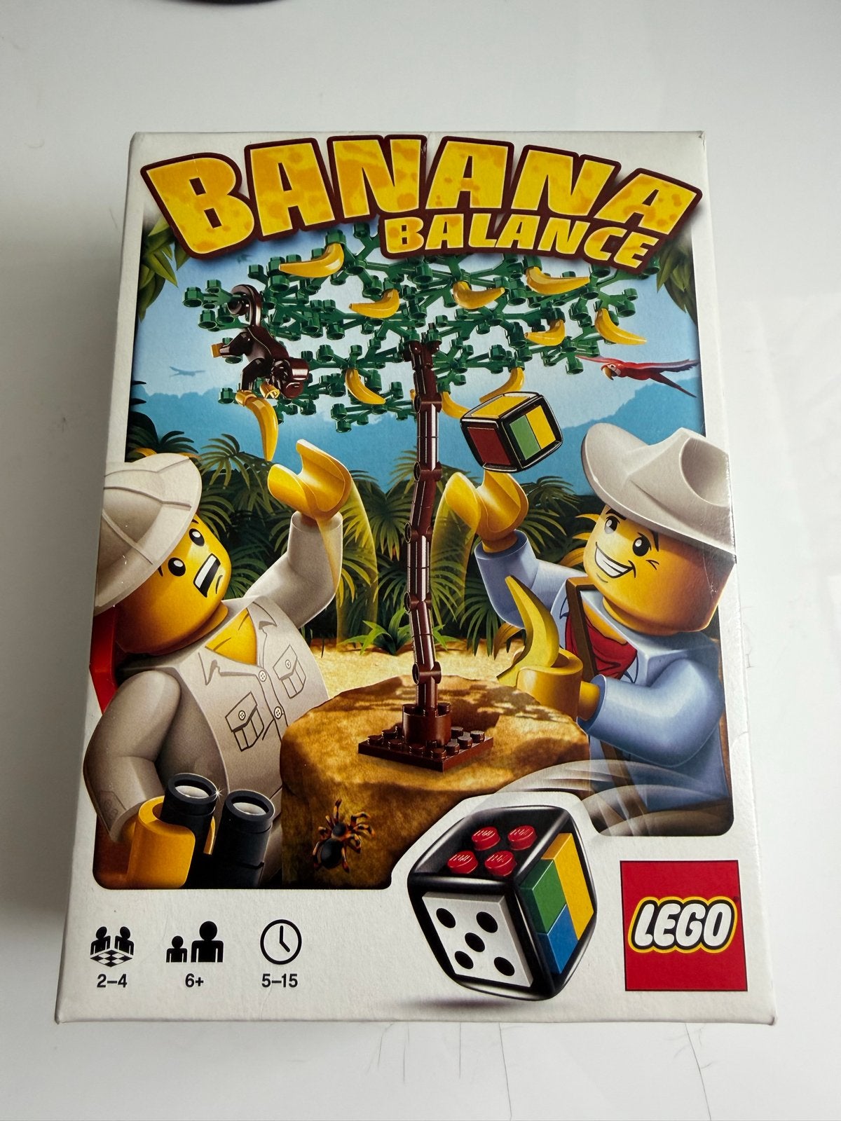 LEGO Banana Balance (3853) - Behendigheidsspel bordspel, Ophalen of Verzenden, Gebruikt, Overige merken
