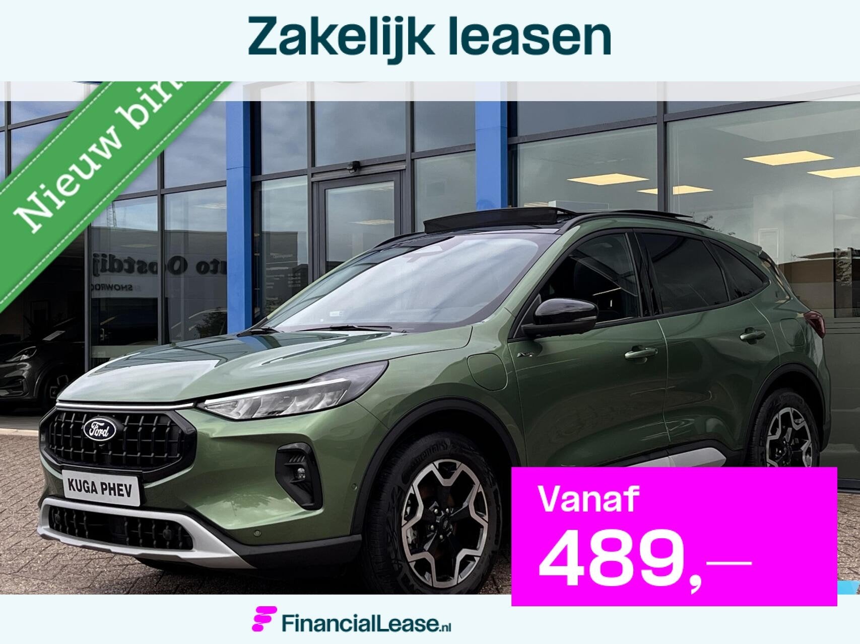 Ford Kuga 2.5 PHEV Active X 243PK Panodak Winterpack Adaptie