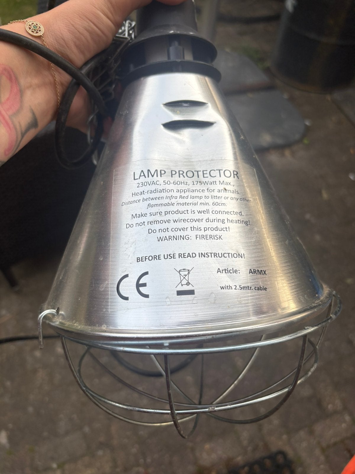 Warmte lamp voor jonge dieren, Ophalen, Gebruikt, Overige typen