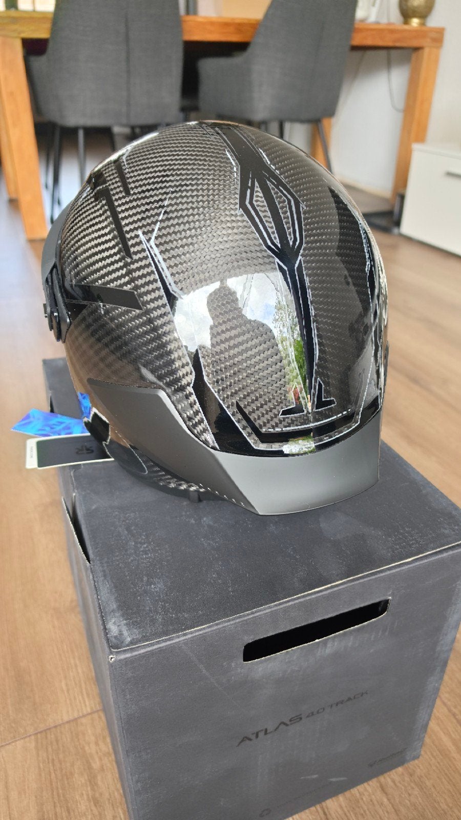 Ruroc Atlas 4.0 Track Motorhelm SM - Nieuw met 3 Vizieren, Motoren, Heren, Integraalhelm, S, Ophalen