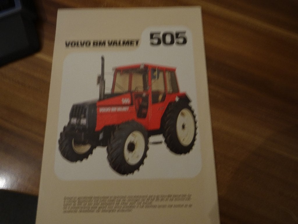 Volvo BM Valmet 505/605/705 trekkers folders, Ophalen of Verzenden, Nieuw, Folder