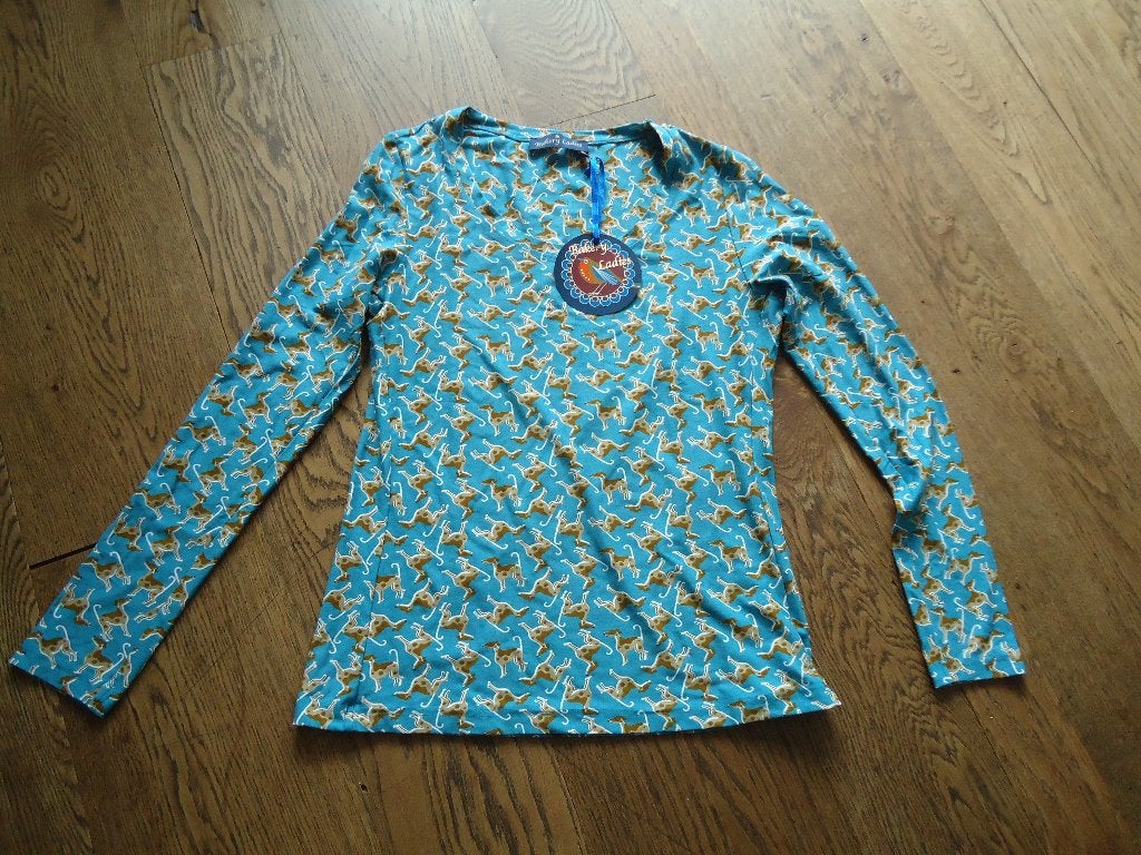 Nieuw blauw Bakery Ladies t shirt “Dolly”maat M, Maat 38/40 (M), Blauw, Nieuw, Ophalen of Verzenden