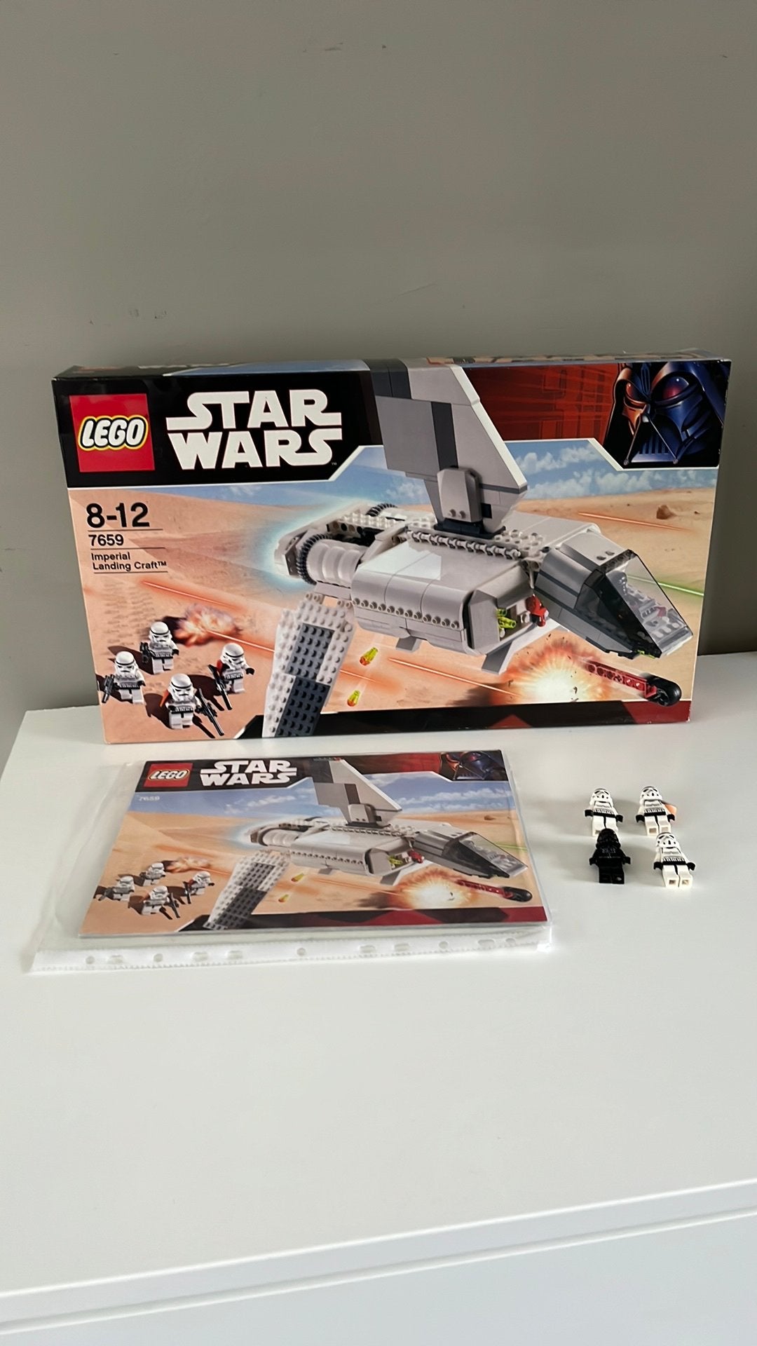 Lego Star Wars 7659 Imperial Landing Craft, Ophalen, Zo goed als nieuw, Complete set, Lego