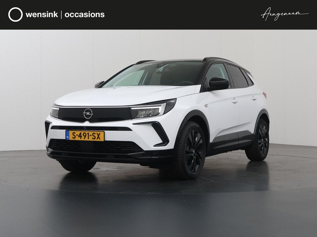 Opel Grandland 1.2 Turbo Level 4 | Navigatie | Parkeercamera, Auto's, Opel, Gebruikt, Euro 6, 1199 cc, Leder en Stof