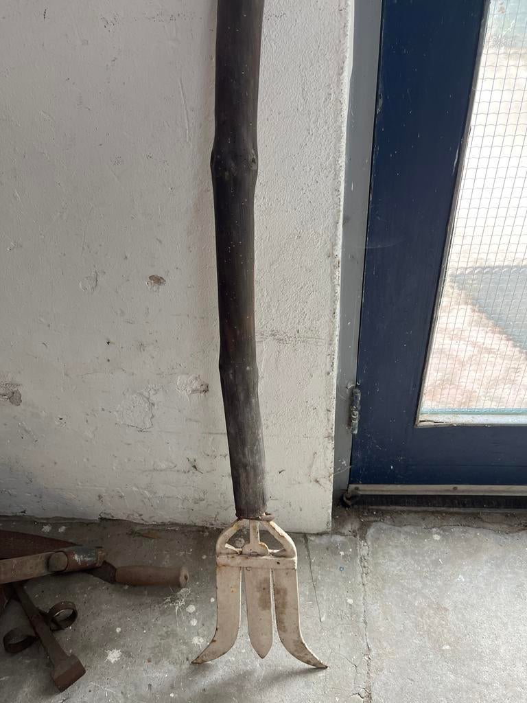 Antieke Palingsteker - Authentiek Vissersgereedschap, Antiek en Kunst, Antiek | Gereedschap en Instrumenten, Ophalen