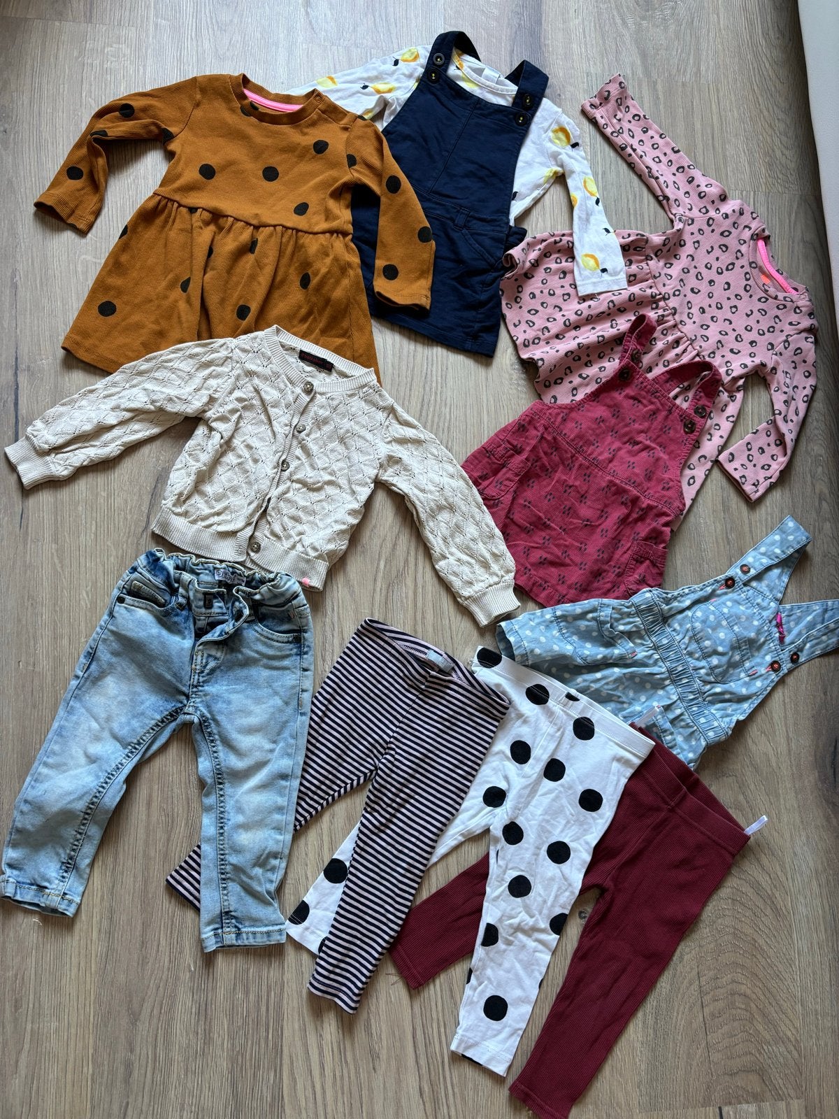 Kledingpakket meisje maat 80 - herfst/winter, Ophalen of Verzenden, Zo goed als nieuw, Meisje, Setje