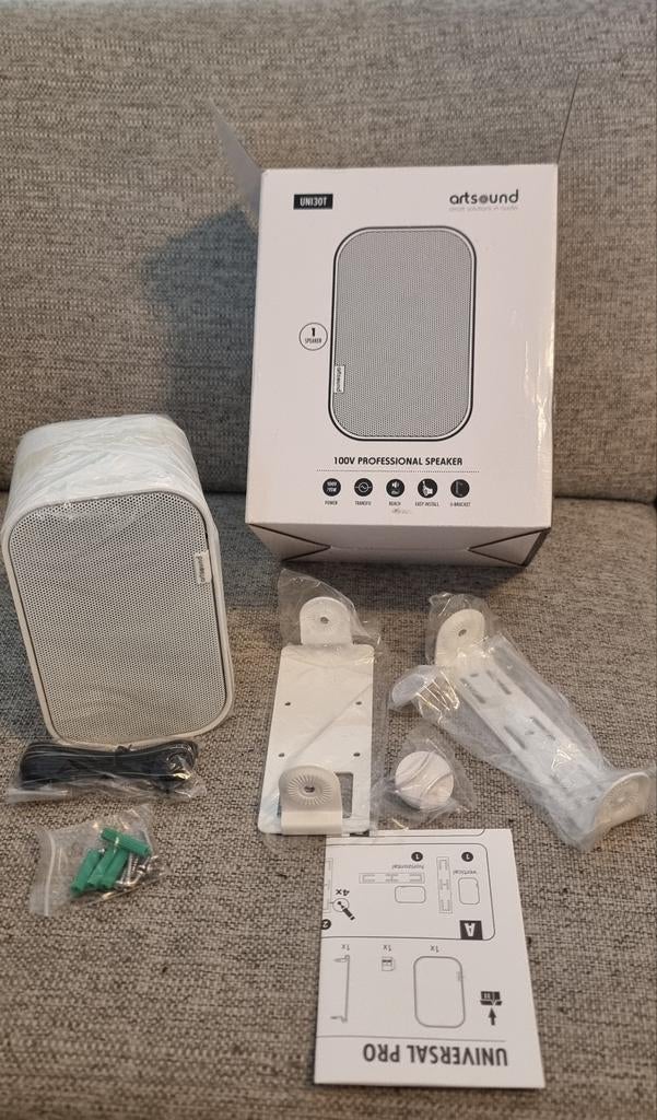 Artsound UNI30T 100V Professionele Speaker - Nieuw, Overige merken, Nieuw, Ophalen of Verzenden, Minder dan 60 watt