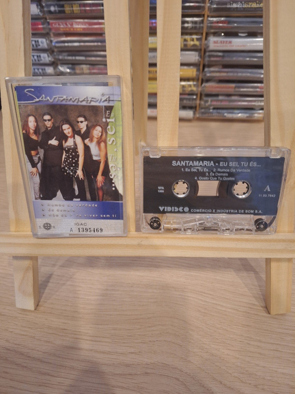Santamaria - Eu Sei, Tu És... (Cassette), Gebruikt, 1 bandje, Dance, Ophalen of Verzenden