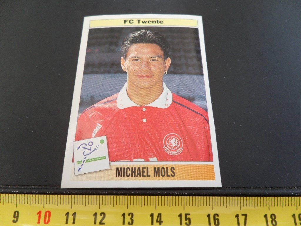 sticker panini voetbal 95 #135 michael mols fc twente, Ophalen of Verzenden, Zo goed als nieuw