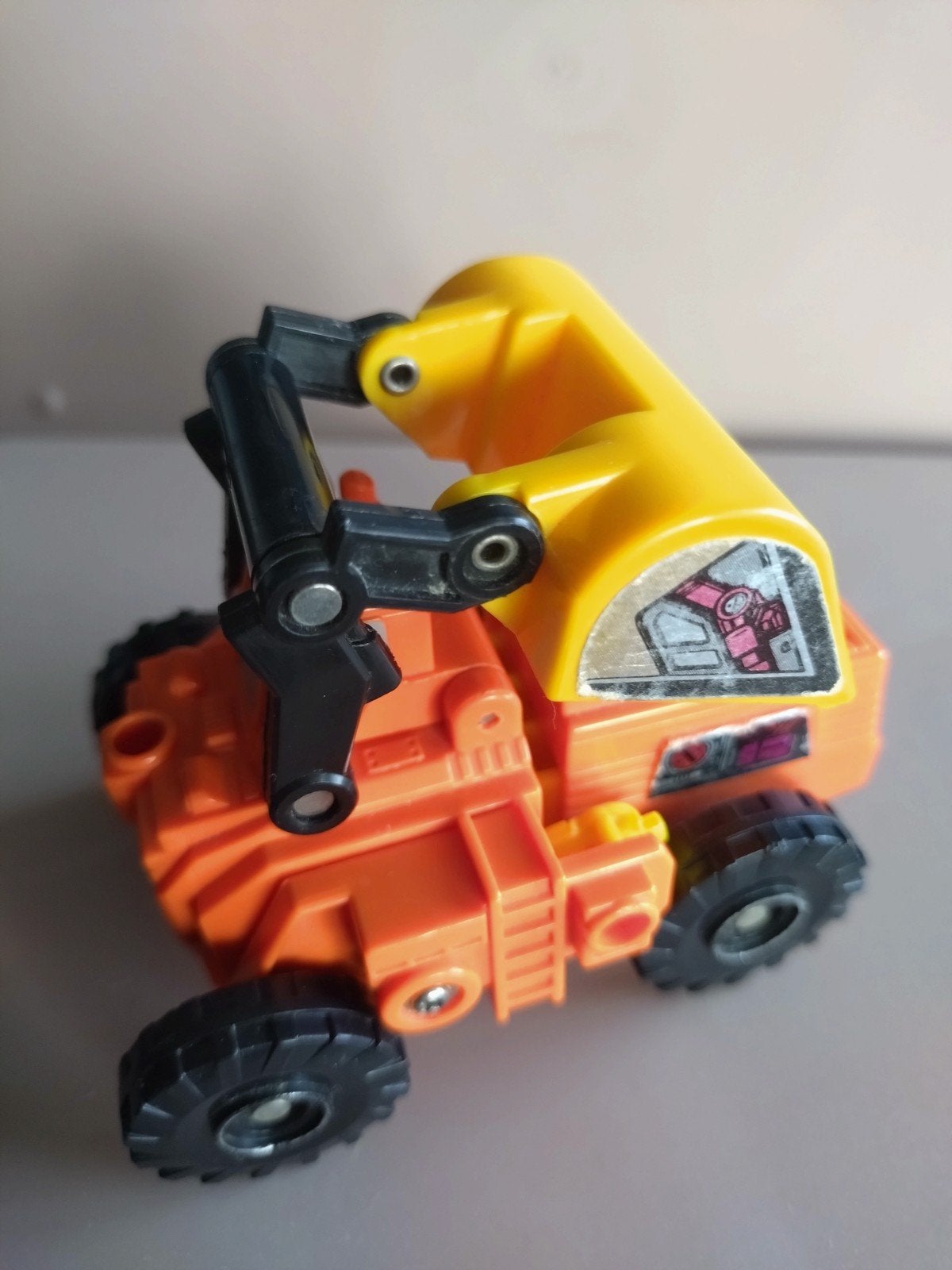 G1 Transformers -Scoop front loader. Vintage, Verzamelen, G1, Ophalen of Verzenden, Gebruikt