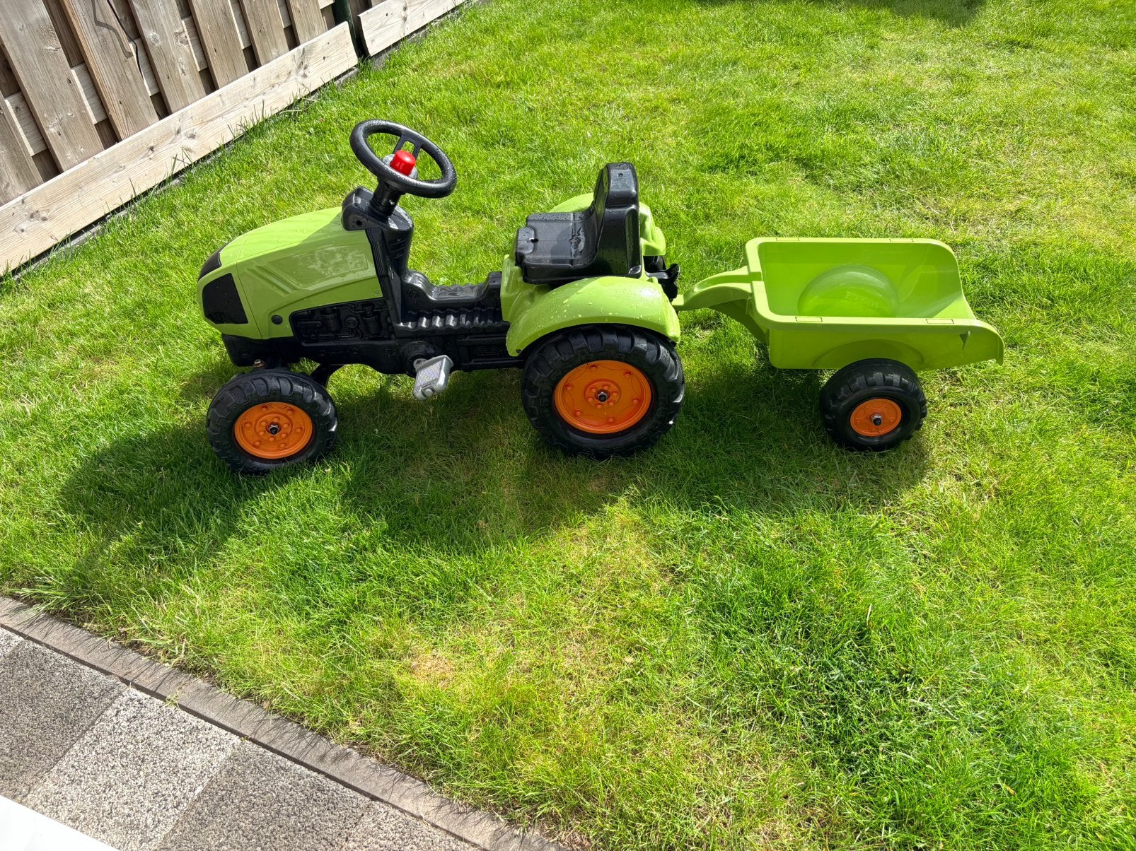 Falk Claas traptractor met aanhanger, Ophalen, Zo goed als nieuw, Overige merken