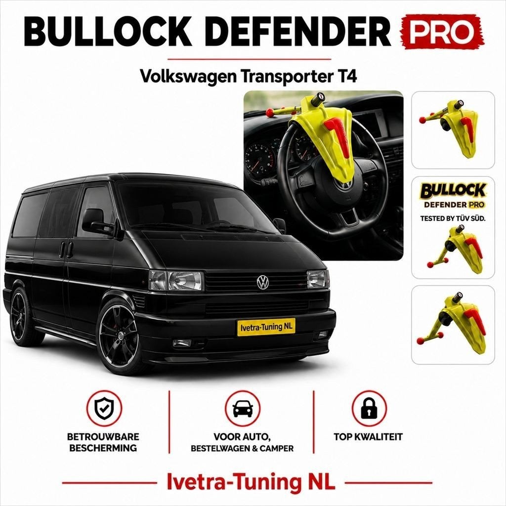 Stuurslot Volkswagen Transporter T4 | Stuurklem VW T4, Auto diversen, Anti-diefstal, Ophalen of Verzenden, Info@ivetra-tuning.nl | www.ivetra-tuning.nl