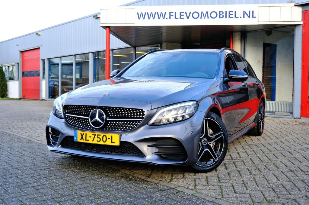Mercedes-Benz C-klasse Estate 160 AMG Aut. Pano|Leder-Alcant, Auto's, Mercedes-Benz, Automaat, Euro 6, 4 cilinders, 129 pk