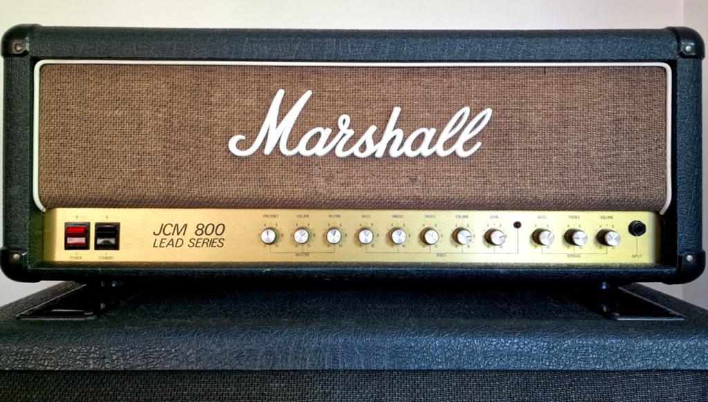 MARSHALL JCM800 2210 1985, Muziek en Instrumenten, Versterkers | Bas en Gitaar, Ophalen, Gebruikt