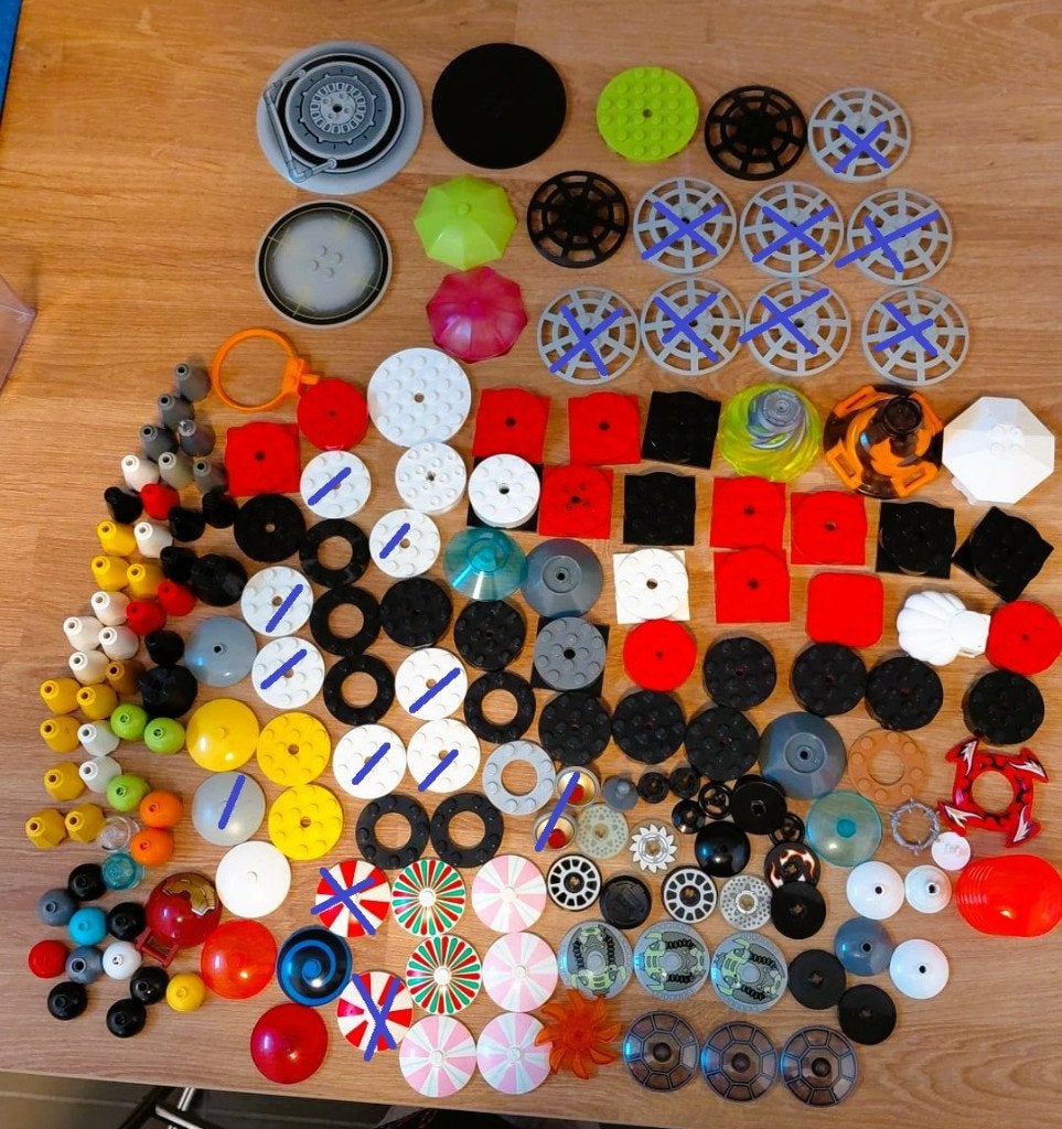 LEGO allerlei ronde onderdelen, Ophalen of Verzenden, Zo goed als nieuw, Accessoire, Lego