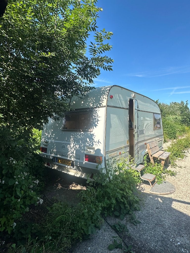 Eccles Topaz 440 EK - Oerdegelijke Engelse caravan (1991), Caravans en Kamperen, Tot en met 4