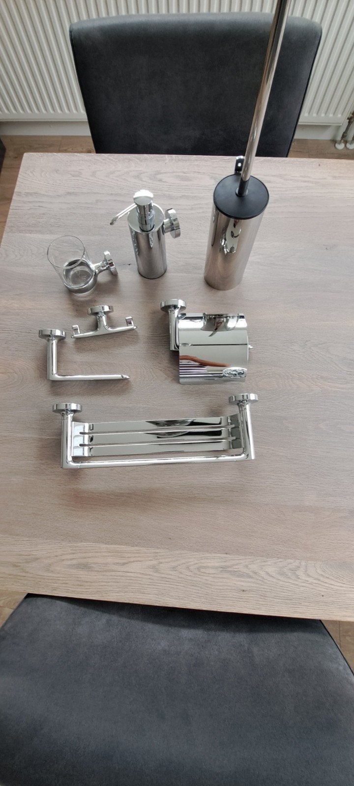 Badkamer accessoires (nieuw), Ophalen of Verzenden, Nieuw, Chroom, Overige typen