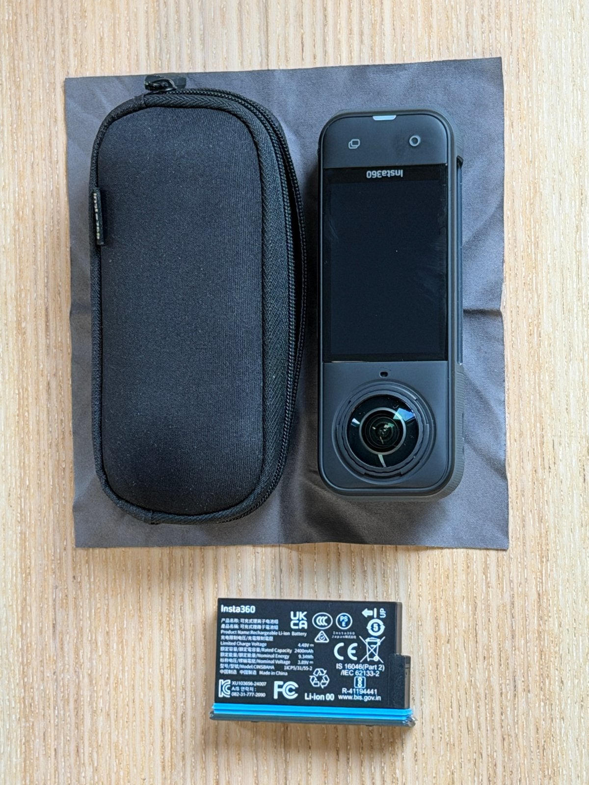 Insta360 X5 met accu - Zo goed als nieuw, Ophalen of Verzenden, Zo goed als nieuw, Overige merken