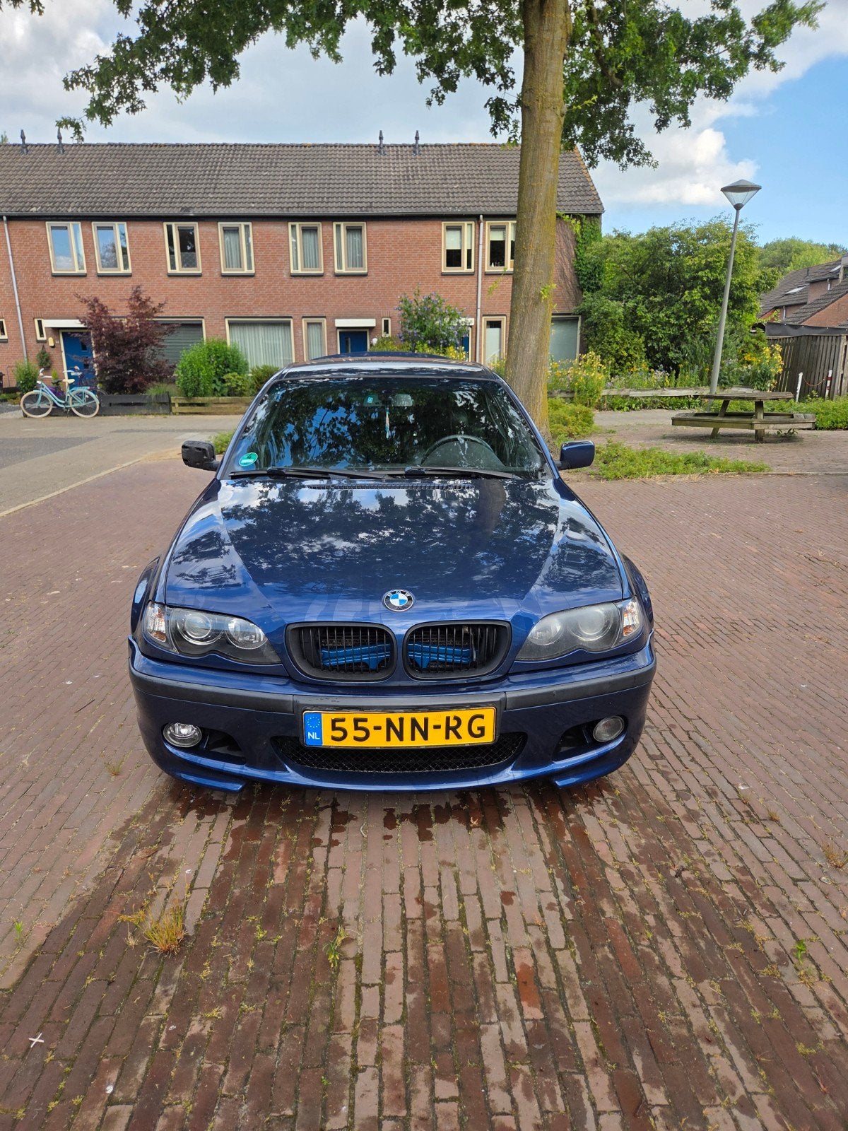 BMW 3-Serie 2.5 I 325I 2004 Blauw, Auto's, BMW, 2171 cc, Achterwielaandrijving, Blauw, 75 €/maand