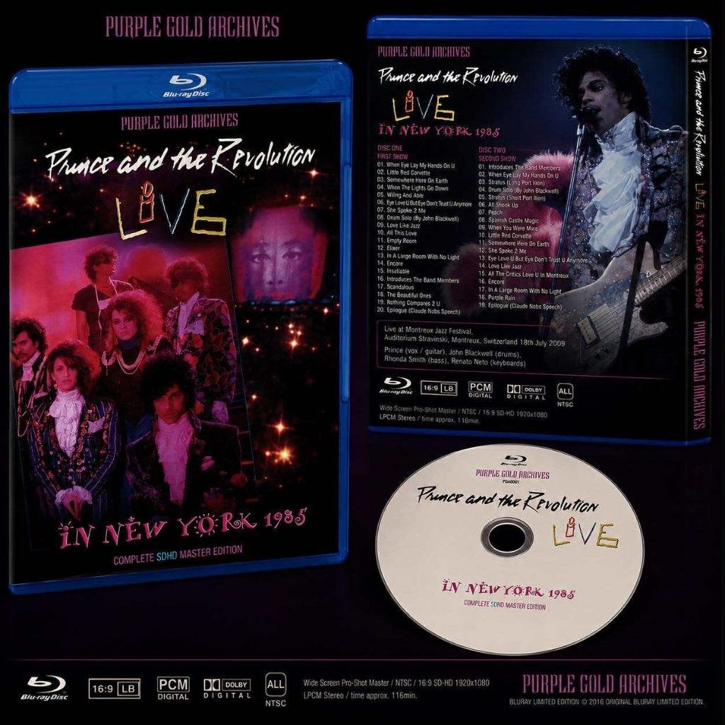 Prince & The Revolution - Live In New York 1985 (BLU-RAY), Import, Live-album, Nieuw in verpakking, Verzenden