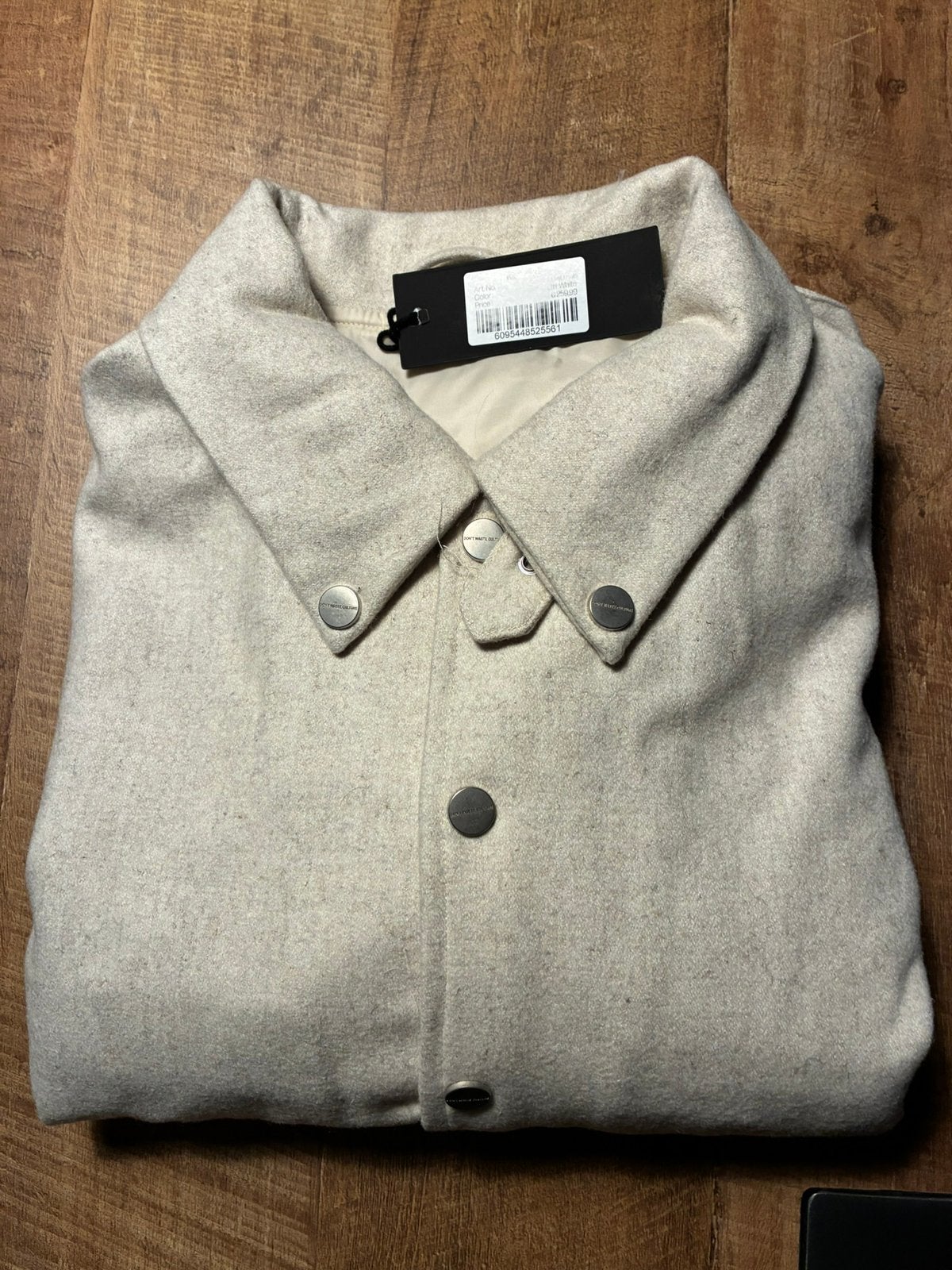 Nieuw Jacket Tussenjas Don’t Waste Culture Maat XL Beige, Ophalen of Verzenden, Nieuw, Maat 56/58 (XL), Beige