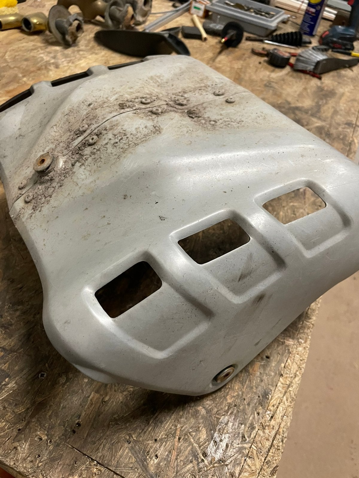 Honda transalp 600 Carterbeschermer, Motoren, Ophalen of Verzenden, Gebruikt