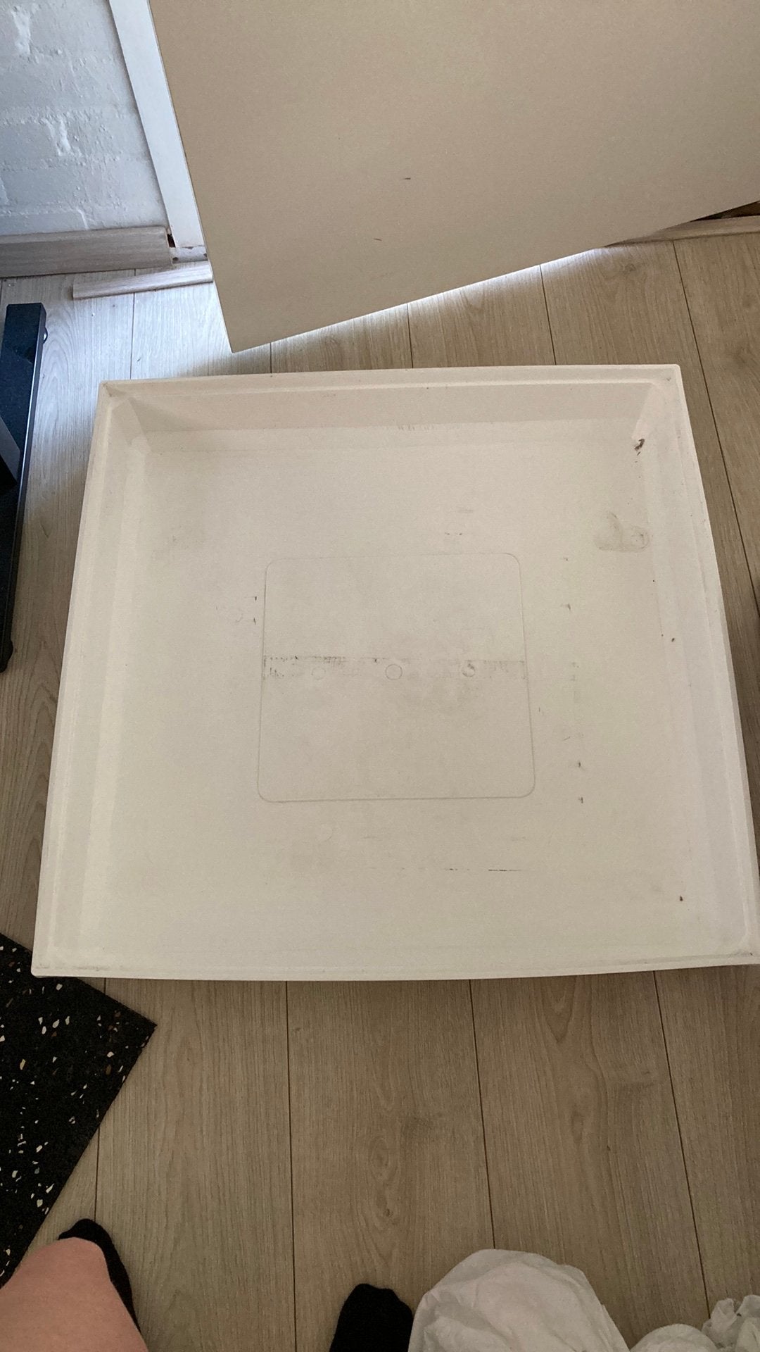 Lekbak voor wasmachine, Ophalen of Verzenden, Gebruikt