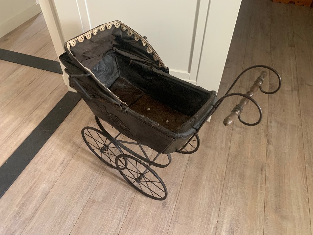 Superleuk kinderpoppenwagentje van karton, Ophalen, Gebruikt, Overige typen
