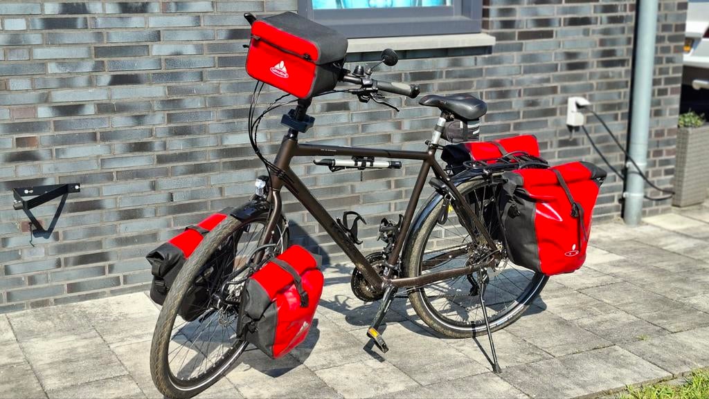 Vaude fietstassen set, Ophalen of Verzenden, Gebruikt