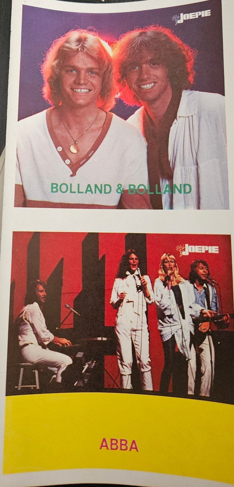 4 Joepie stickers, Verzamelen, Ophalen of Verzenden, Zo goed als nieuw, Foto of Kaart