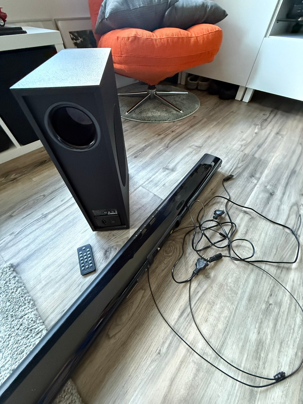 Wharfedale Vista 200S Soundbar en Subwoofer Set, Ophalen, Bluetooth, Gebruikt