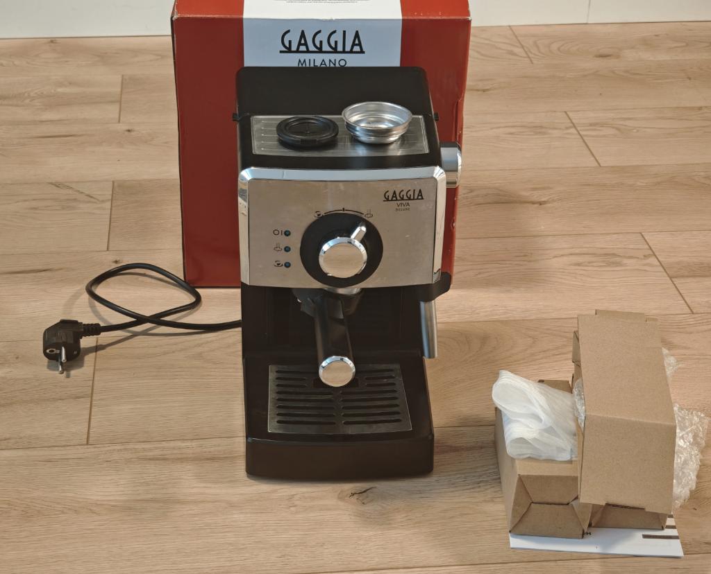 Gaggia Viva Delux, Verzenden, Koffiemachine, Zo goed als nieuw, 1 kopje