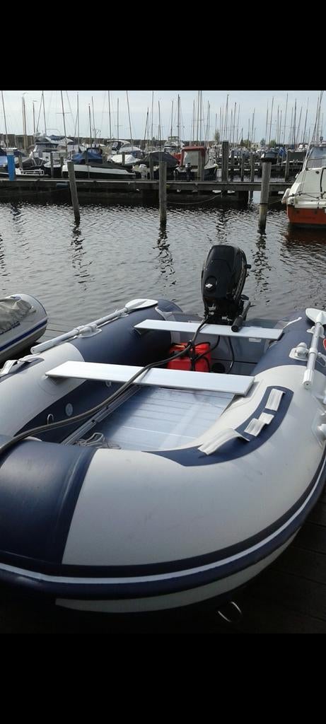 Rubberboot met motor 6pk 4tak, Diversen, Overige Diversen, Ophalen