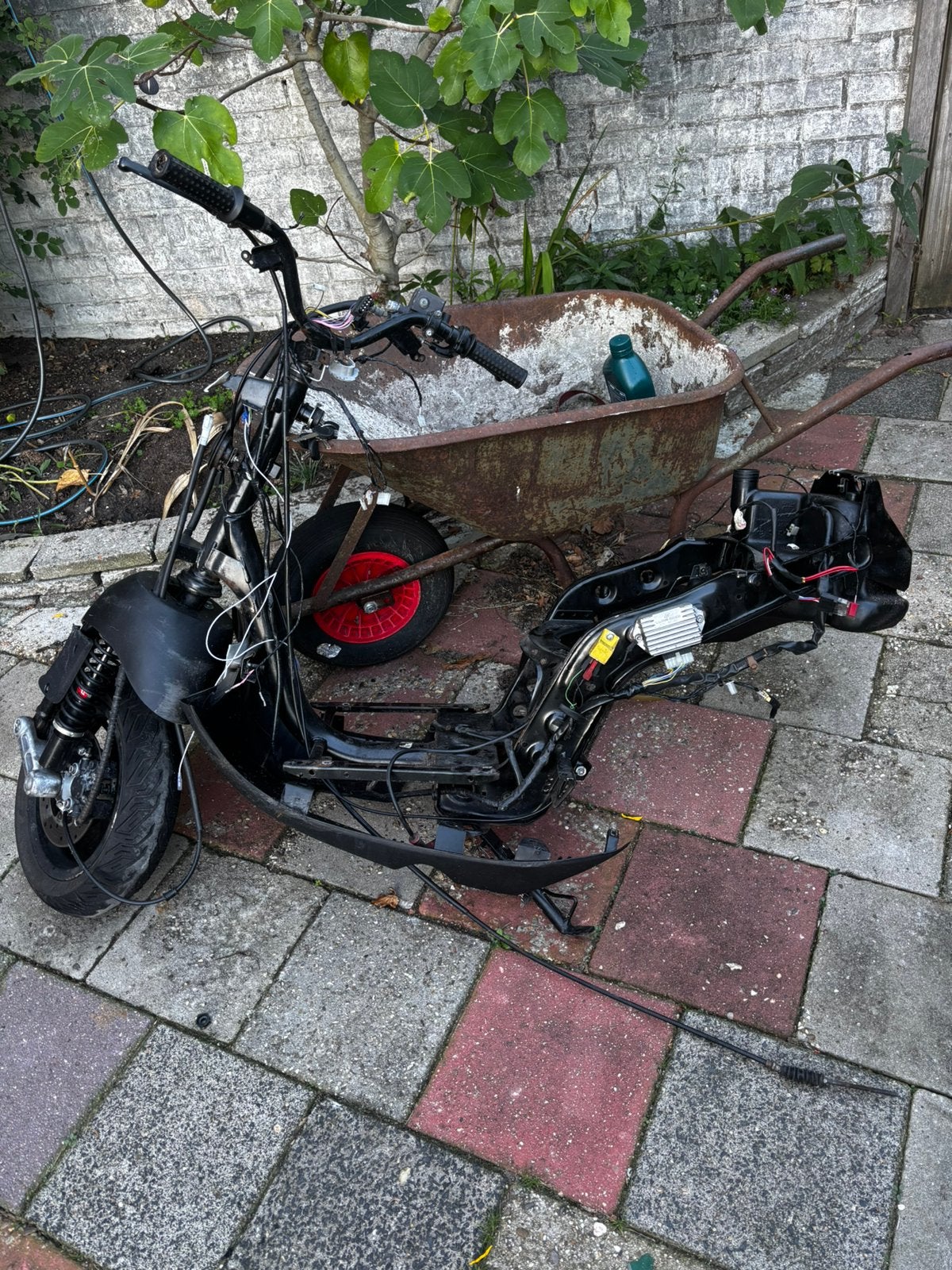 Zip 2t frame (zonder wok), Ophalen