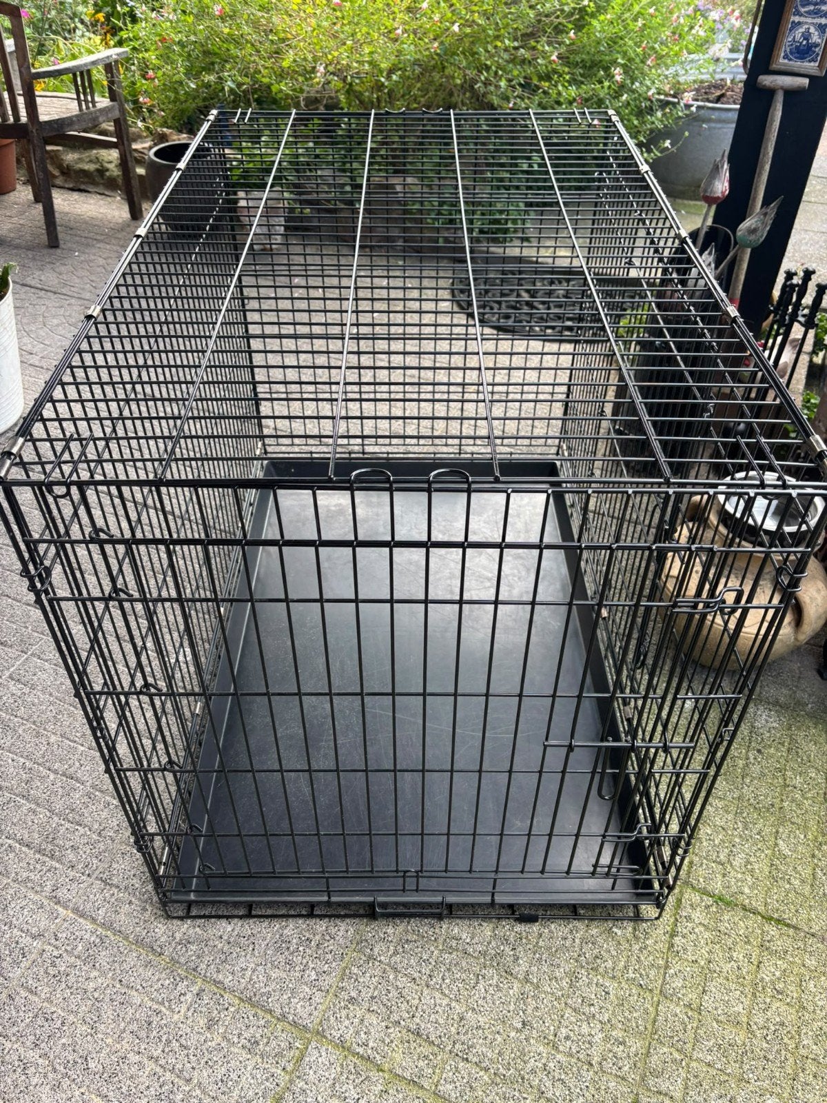 Honden bench XL, Dieren en Toebehoren, Ophalen, Zo goed als nieuw, 75 tot 110 cm, 65 tot 100 cm