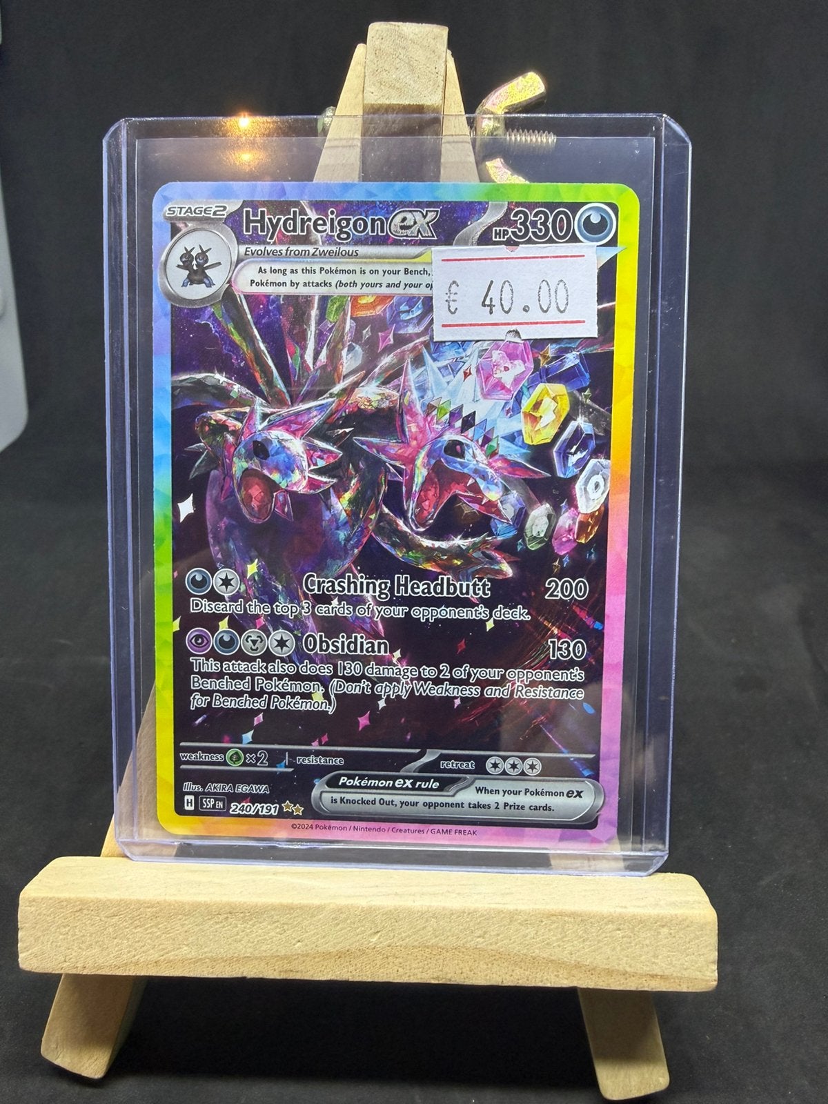 Hydreigon ex ssp 240/191 nm/nm, Ophalen of Verzenden, Zo goed als nieuw