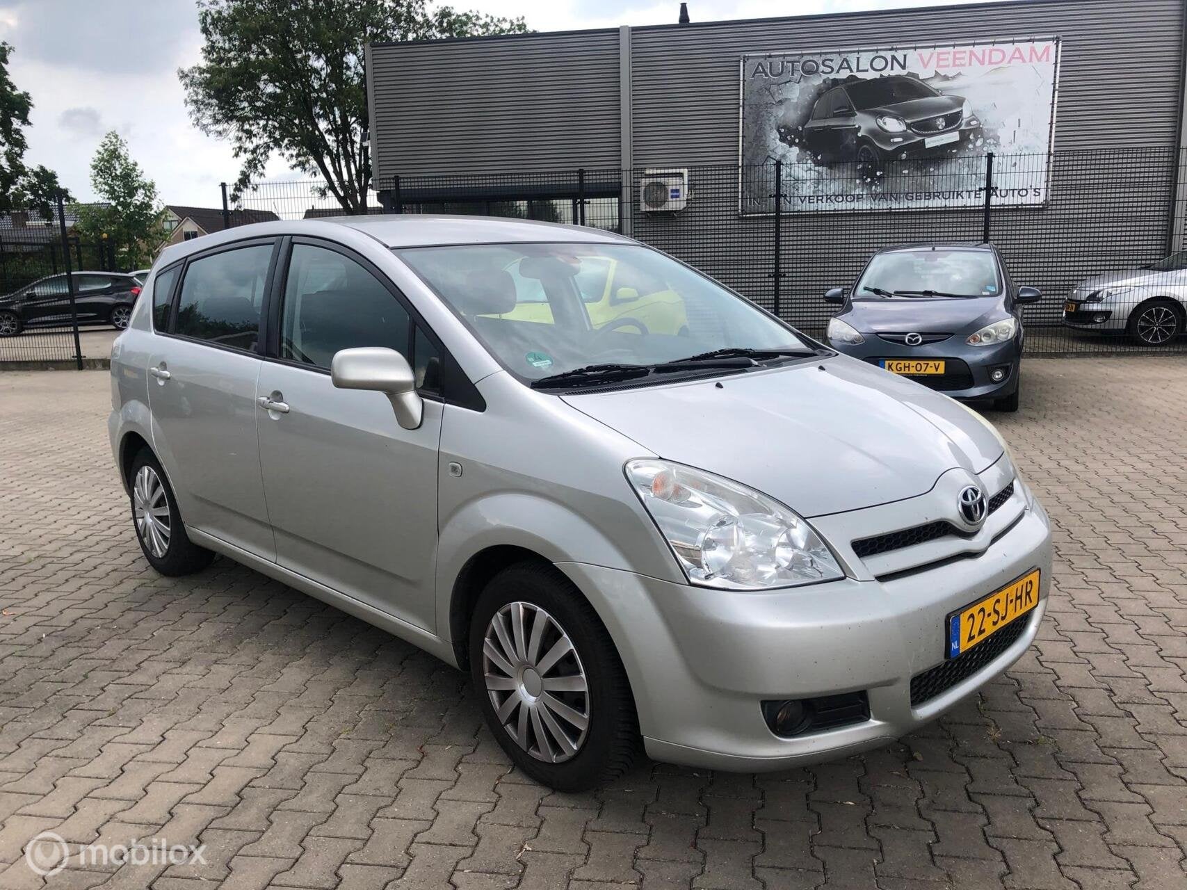 Toyota Corolla Verso 1.6 VVT-i Sol 5.PERS AIRCO ECC TRH NW A, Auto's, Toyota, 1330 kg, Gebruikt, Zwart, 4 cilinders