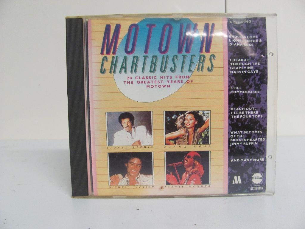 motown chartbusters-20 classic hits, Ophalen of Verzenden, Zo goed als nieuw, R&B en Soul