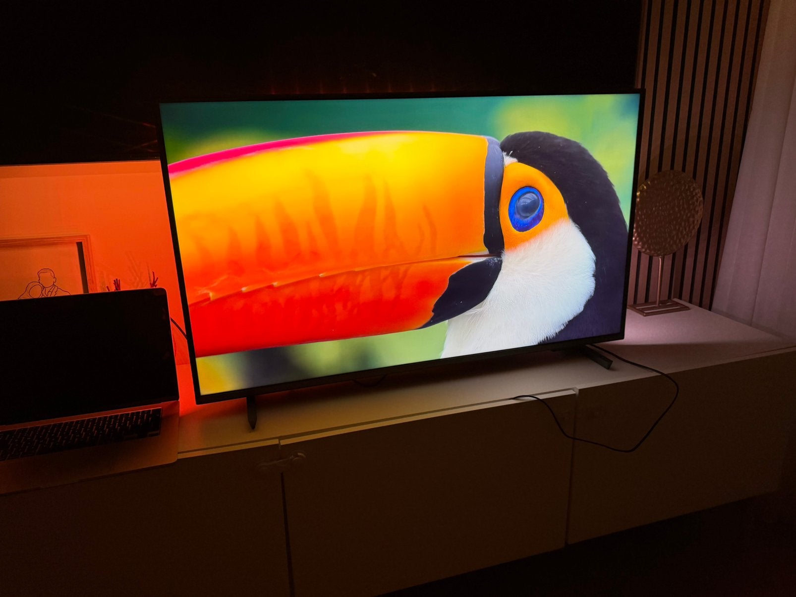 Philips One 43PUS9000 4K Smart tv 144hz, Audio, Tv en Foto, Televisies, Ophalen, Philips, QLED, 120 Hz