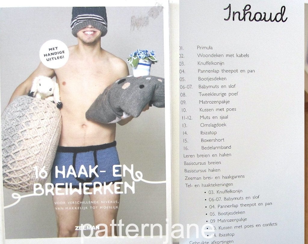3 brei- / haakboeken - voor kinderen en grappenmakers, Verzenden, Zo goed als nieuw, Breien of Haken, Patroon of Boek