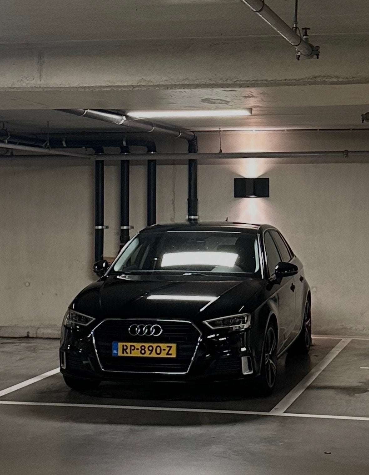 Audi A3 1.0 Tfsi 116pk 2018 Zwart, 620 kg, Zwart, Origineel Nederlands, Handgeschakeld