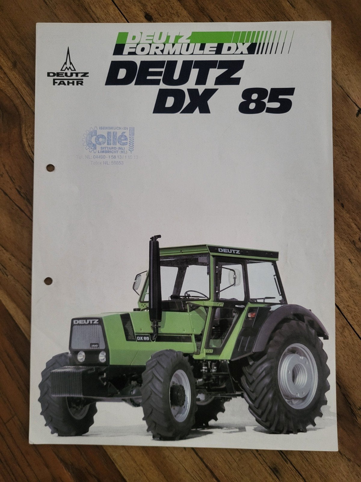 tractor folder Deutz DX 85, Ophalen of Verzenden, Zo goed als nieuw