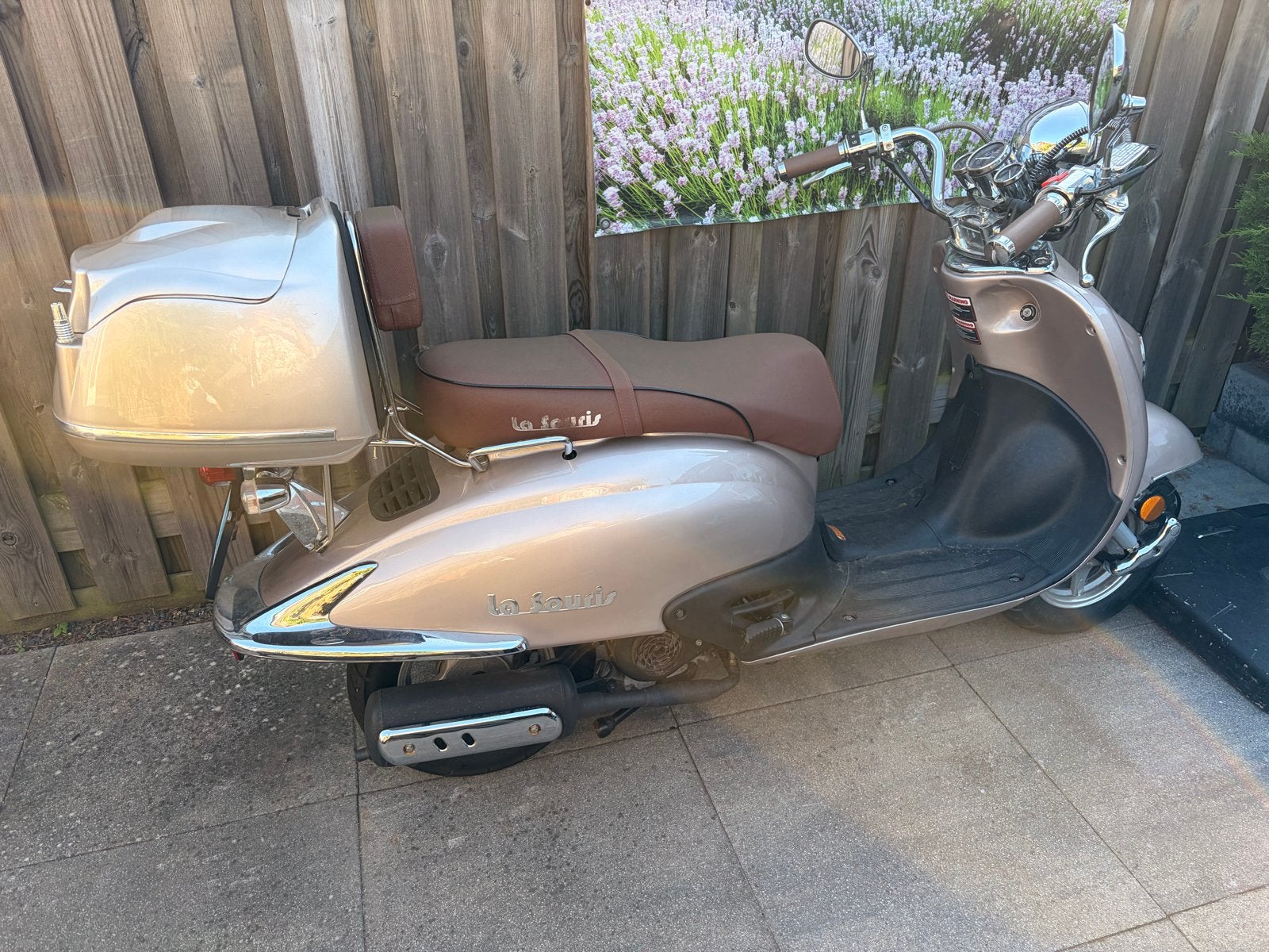 La Souris Scooter - Incl. slot en hoes, Ophalen, Gebruikt, Benzine, Overige merken