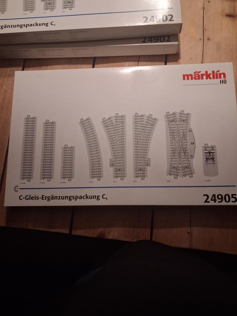 Marklin 24905, Hobby en Vrije tijd, Modeltreinen | H0, Ophalen of Verzenden, Wisselstroom, Rails, Märklin