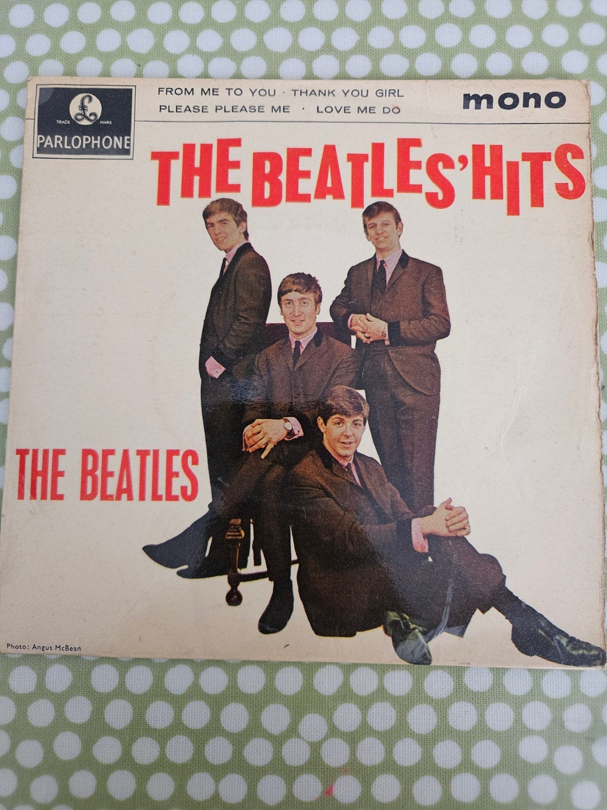 The Beatles' Hits EP - Originele Parlophone Mono Persing, Cd's en Dvd's, Vinyl | Pop, Gebruikt, Pop, 7 inch, Ophalen of Verzenden
